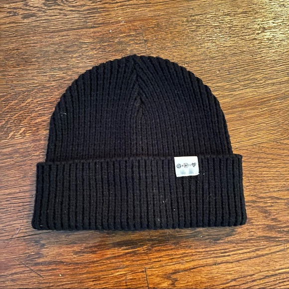 Port Authority Other - Port Authority Doughnut + Coffee = Love Black Beanie